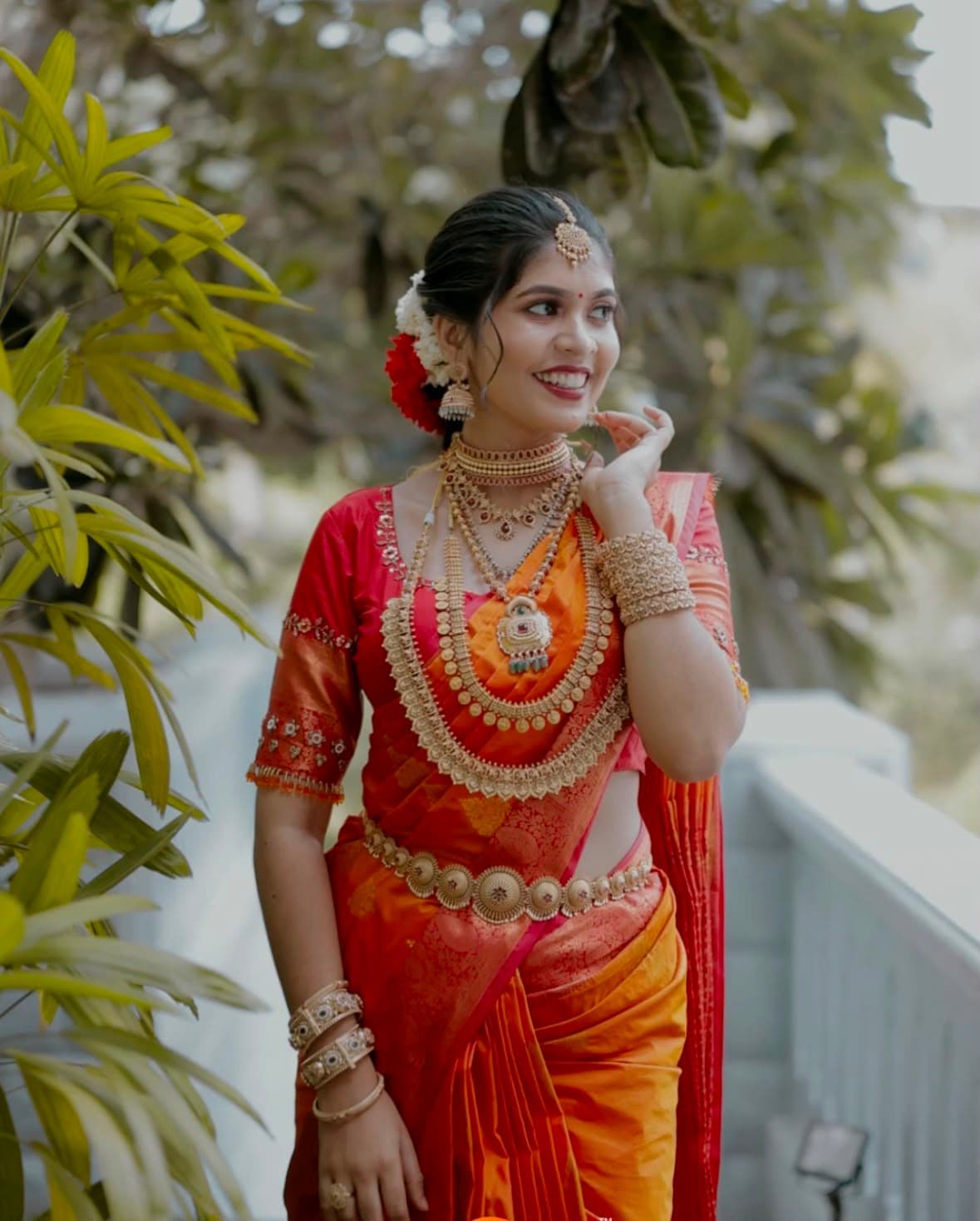Bridal makeup look