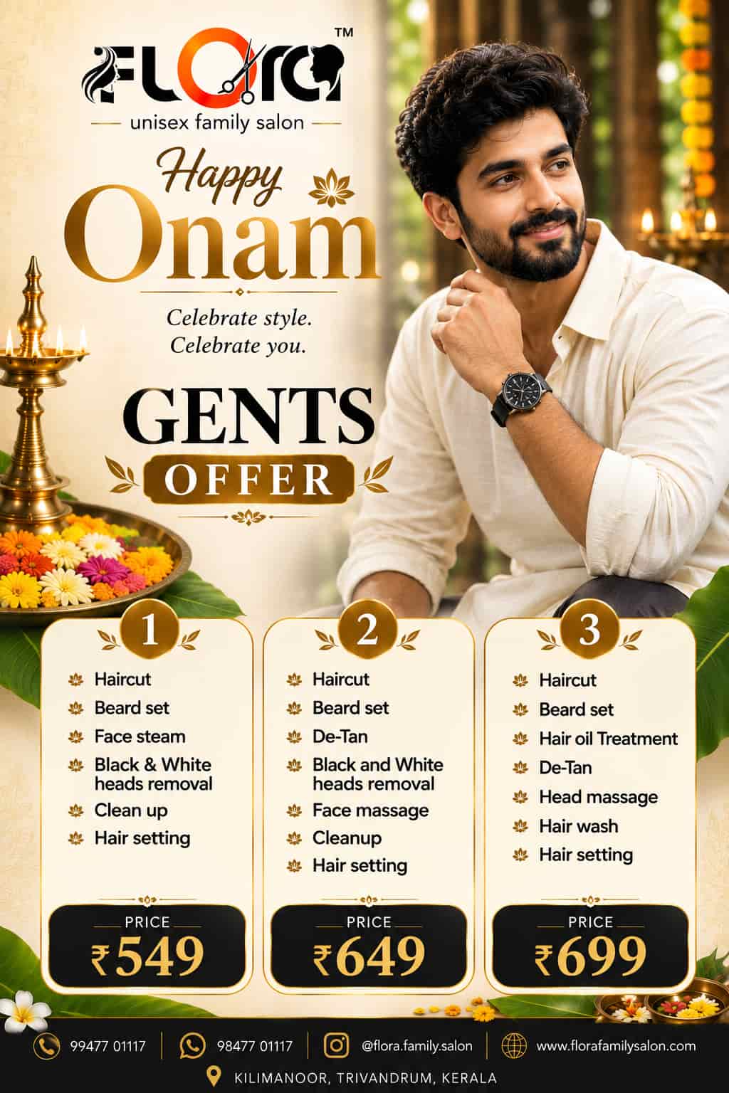Onam Offer - Gents Package photo 1